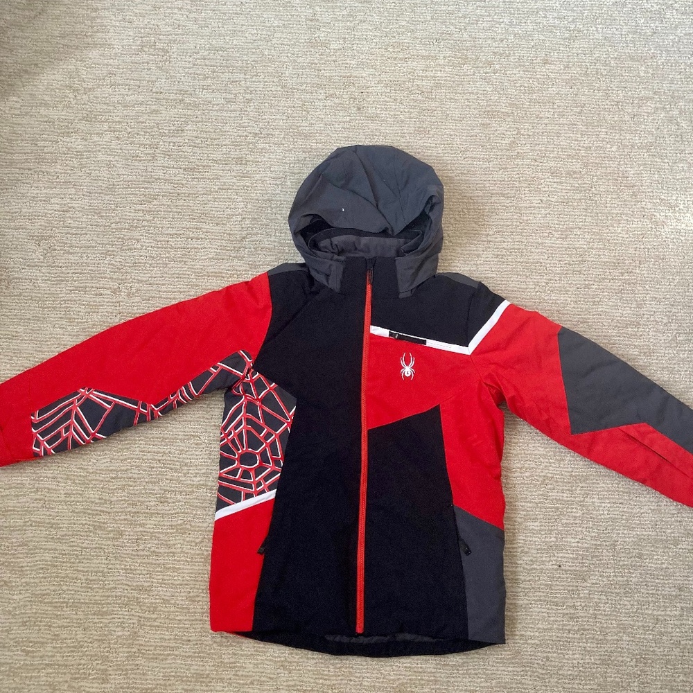 Spider Boys Challenger Snow Jacket, size boys 16, Never Worn